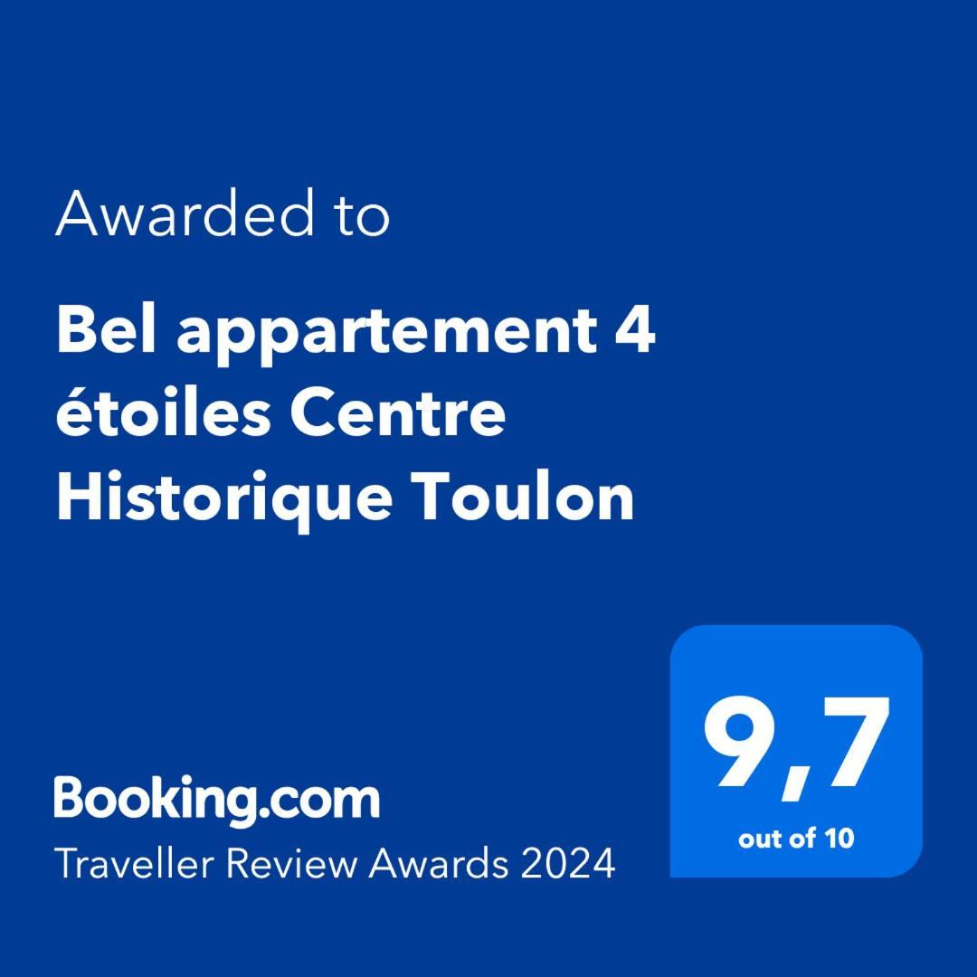 Bel appartement 4 étoiles Centre Historique Toulon Extérieur photo
